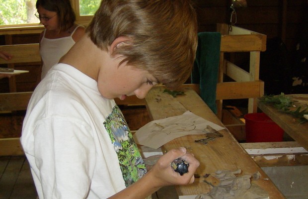 06_The Phipps_Making bronze pieces